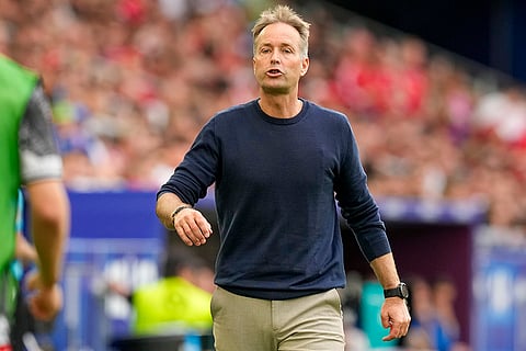 Denmark's head coach Kasper Hjulmand